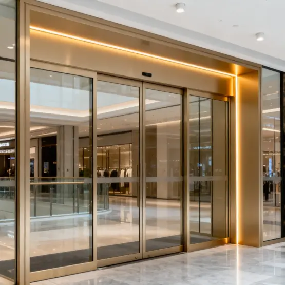 Električna vrata iz aluminijeve zlitine