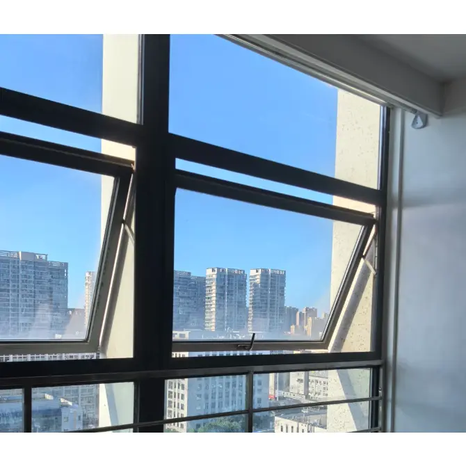 Okna iz aluminijeve zlitine, ki se odpirajo navzven