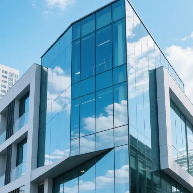 Kaljeno steklo za zavese